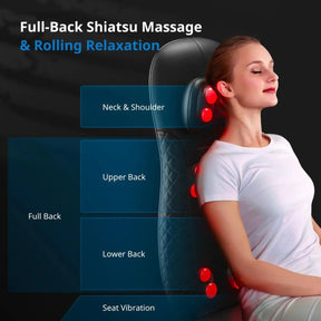 Shiatsu Neck & Back Seat Massage Chair Massager Renpho AU
