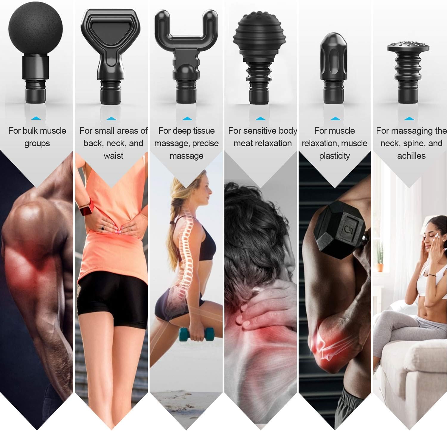 C3 Massage Gun Black Massager Renpho (A)