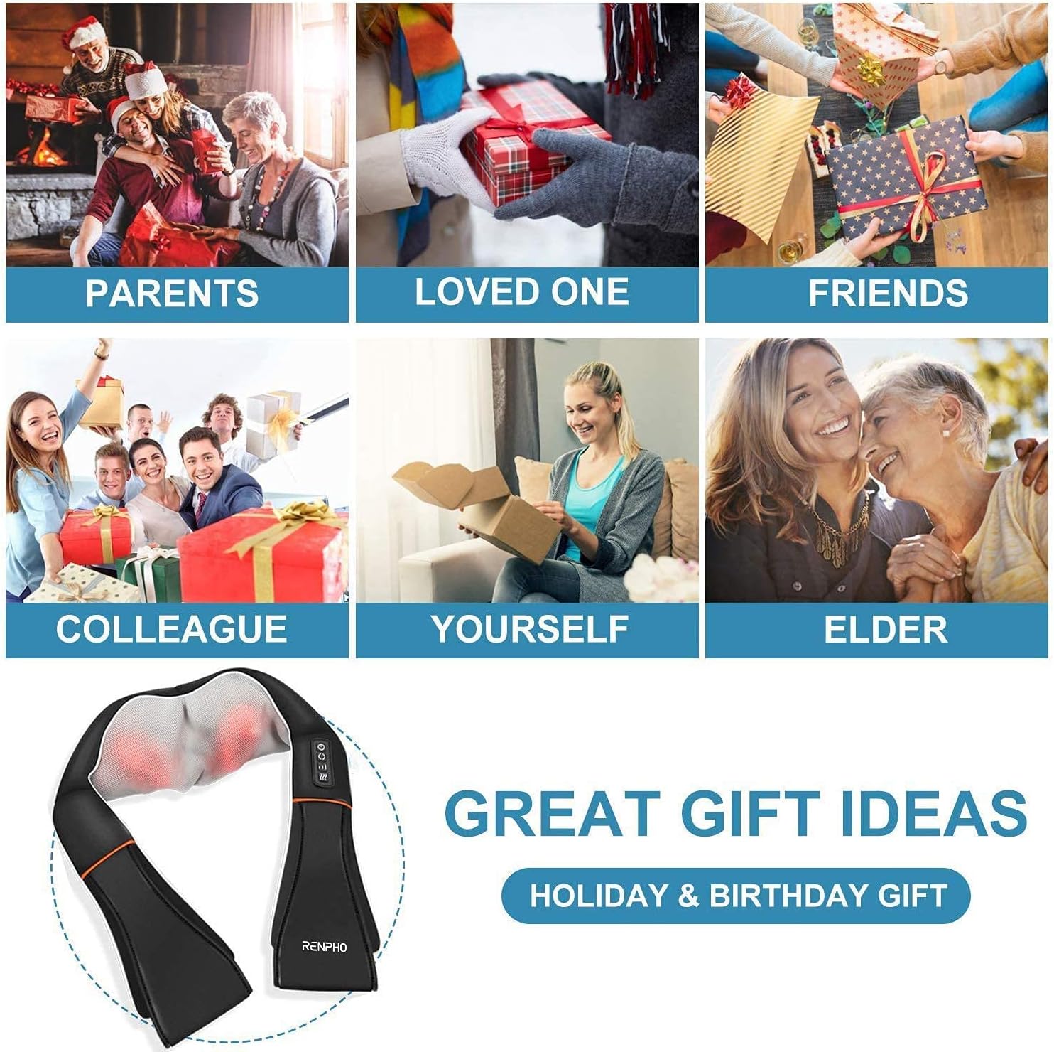 U-Neck 1 Neck & Shoulders Massager Massager Renpho AU