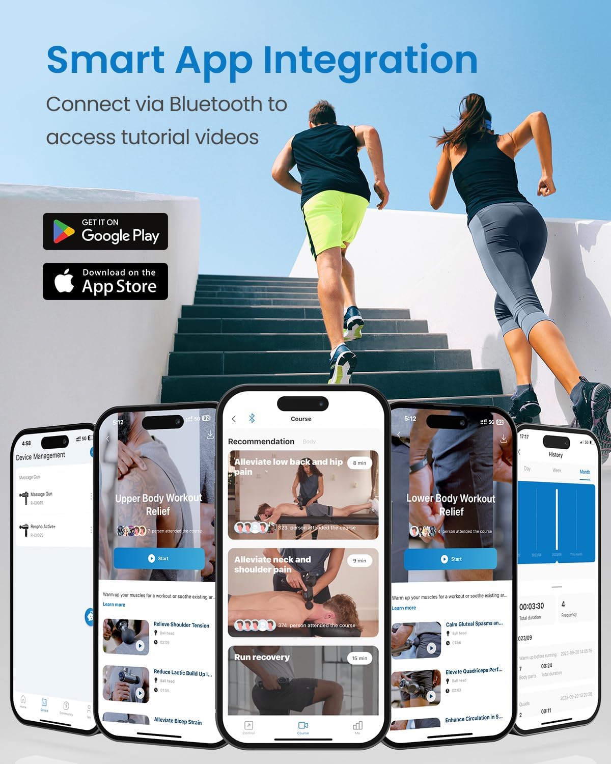 RENPHO Active+ Massage Gun