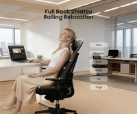 Shiatsu Neck & Back Seat Massage Chair