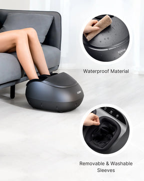 Shiatsu Foot Massager Premium + Remote Sliver Renpho AU