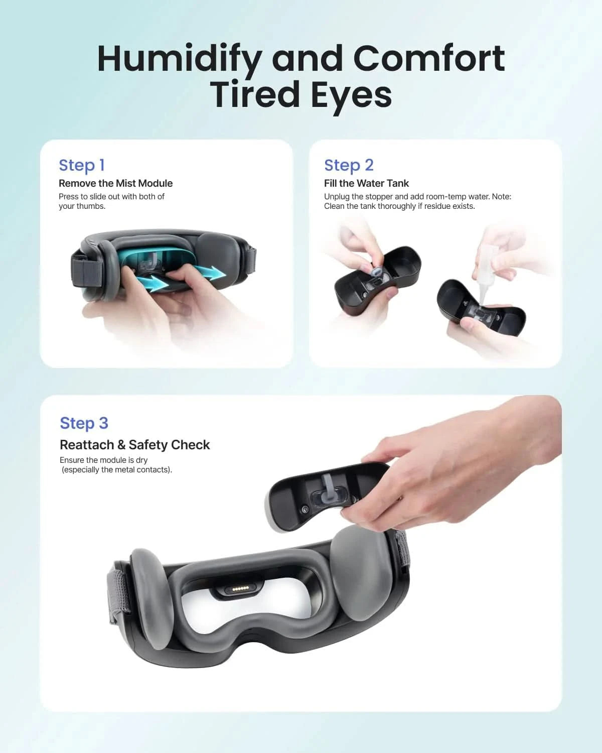Eyeris Caligo Temple & Eye Massager