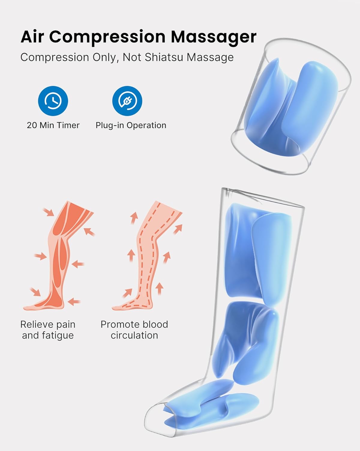 Air Compression Leg Massager