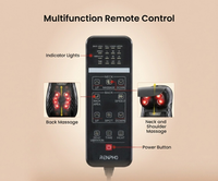 Shiatsu Neck & Back Seat Massage Chair