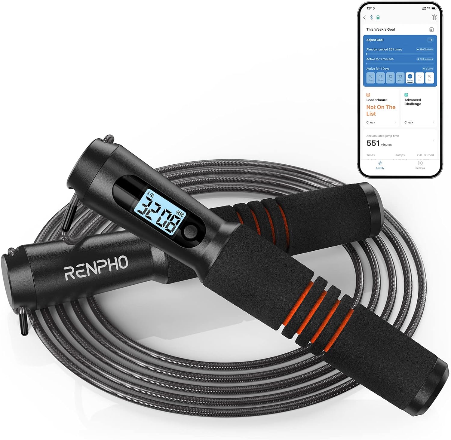 Smart Jump Rope Renpho AU (A)