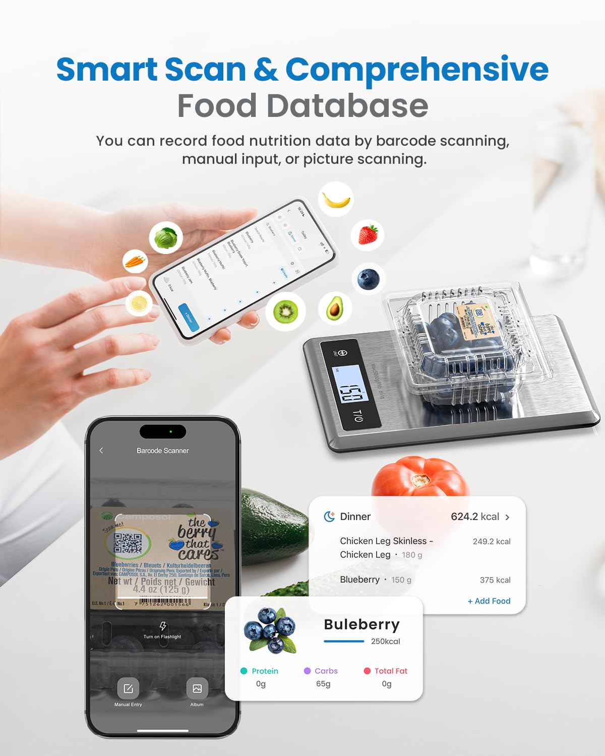 Calibra 1 Smart Nutrition Scale