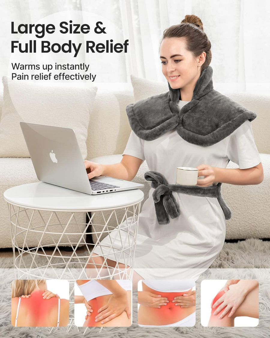 heated wraps and shawls
