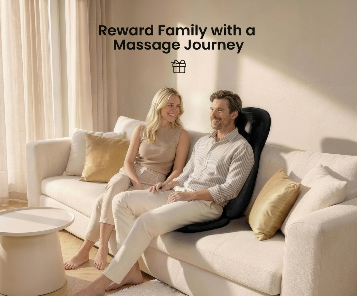 Shiatsu Neck & Back Seat Massage Chair