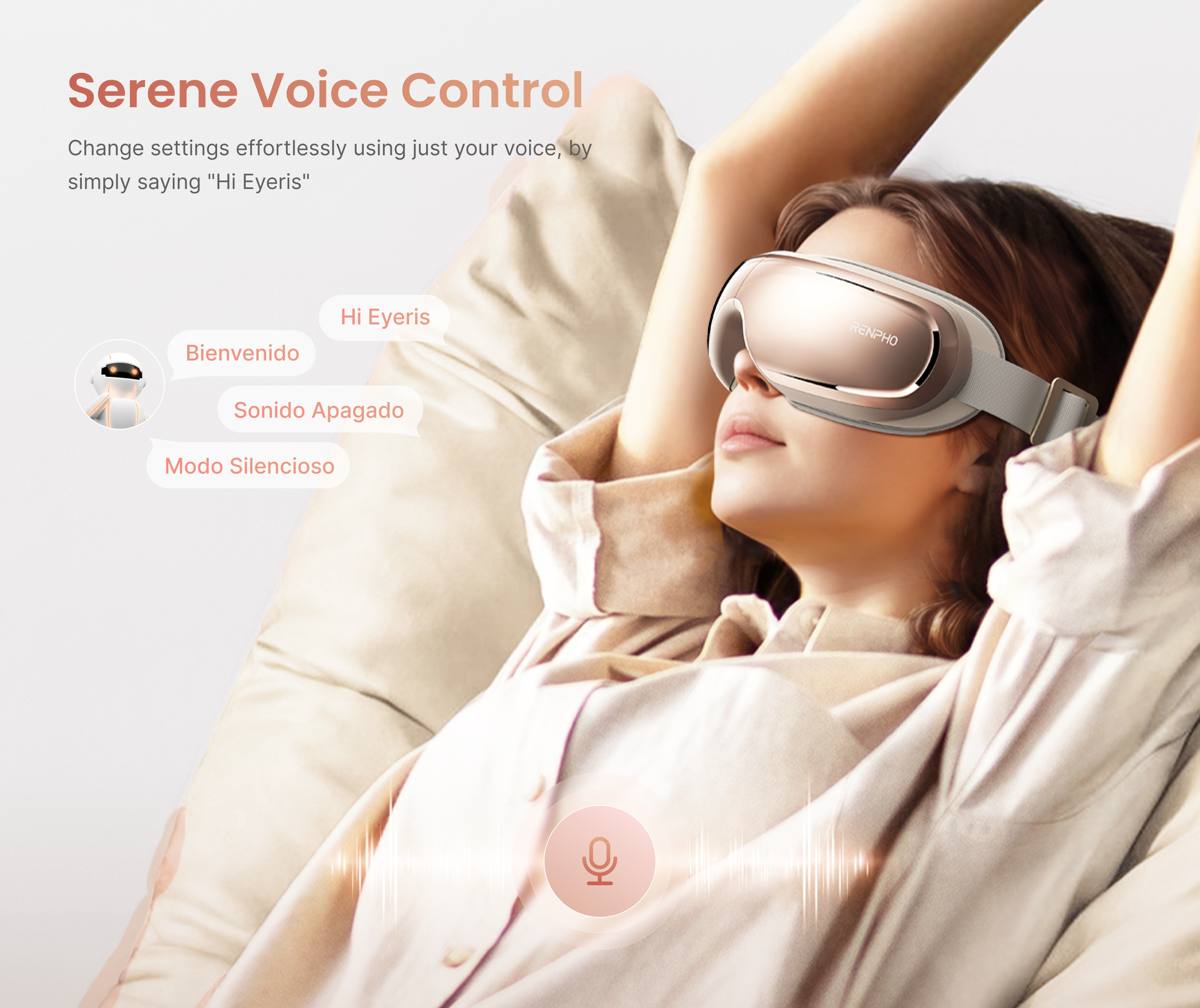 Eyeris 3 Rosé Eye Massager