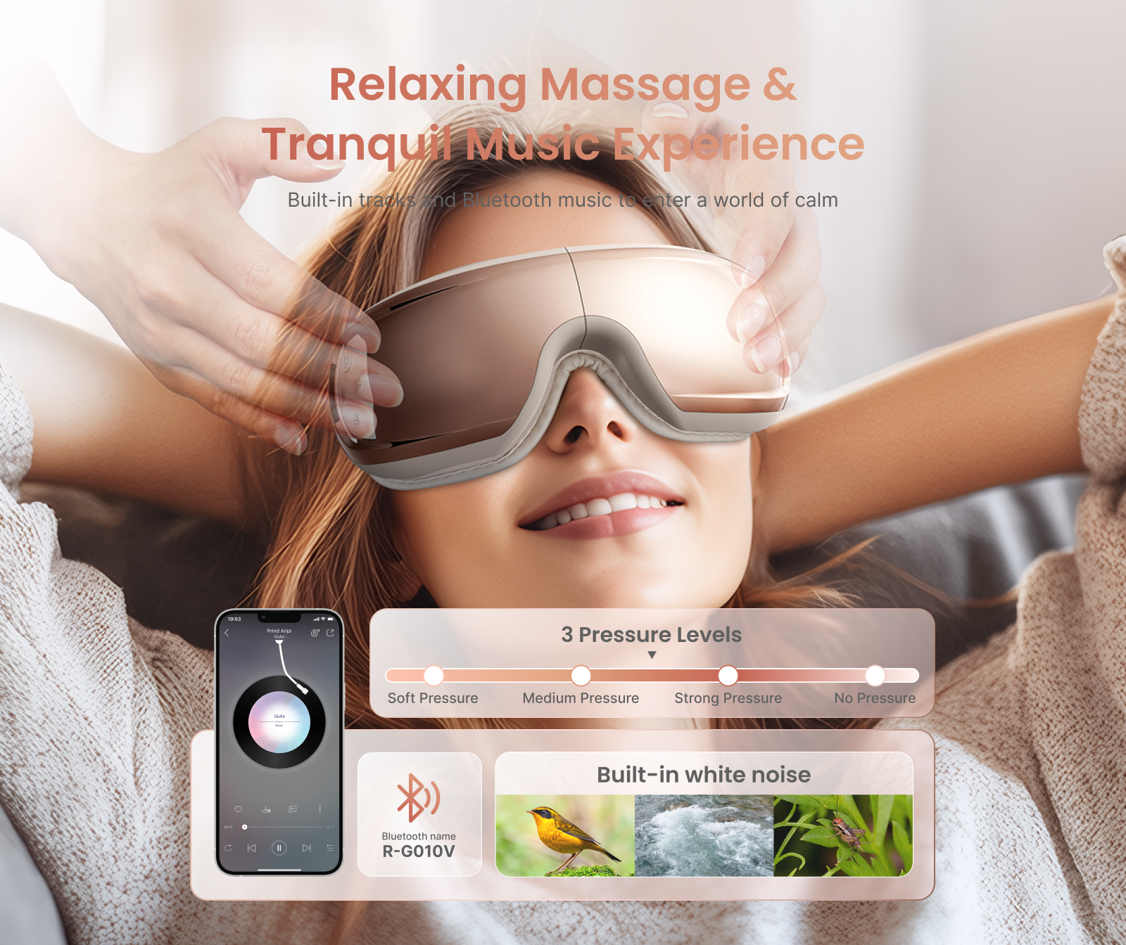Eyeris 3 Rosé Eye Massager