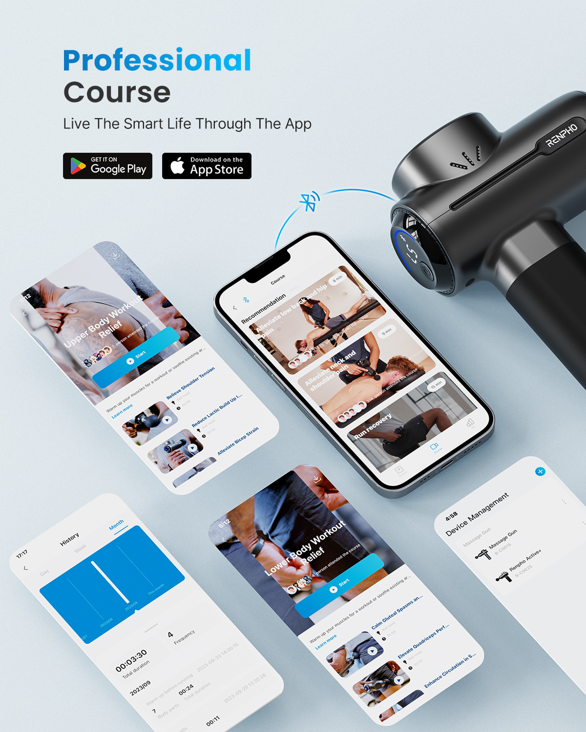 RENPHO Active Massage Gun Thermacool