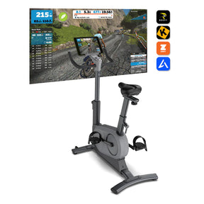 Exercise bike discount with smart tv