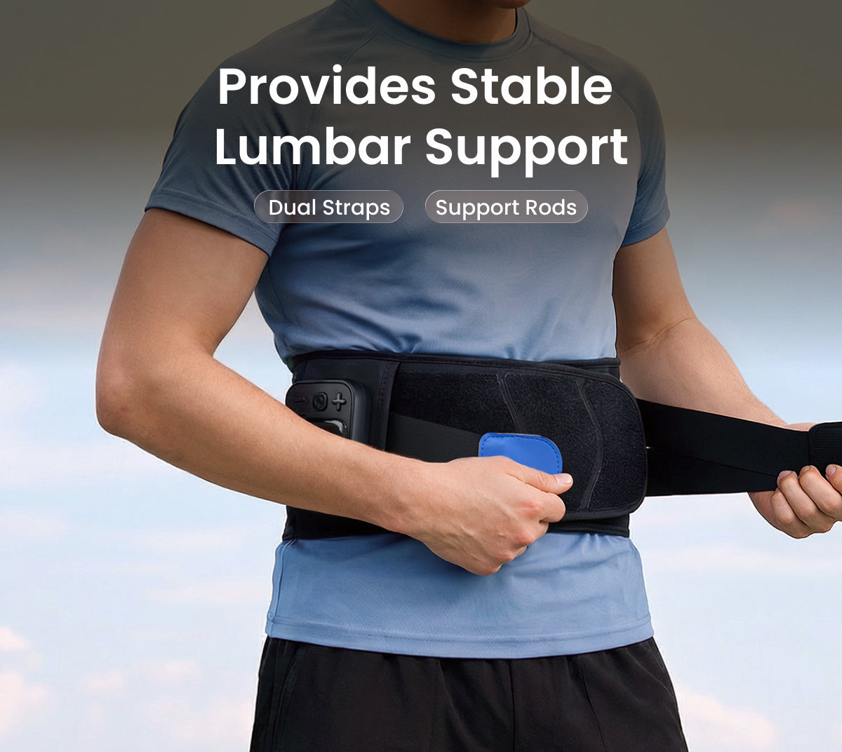 Emberace Dorsi Cordless Back Massager Waistband